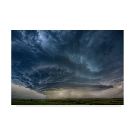 Alexander Fisher 'Montana Supercell' Canvas Art,12x19